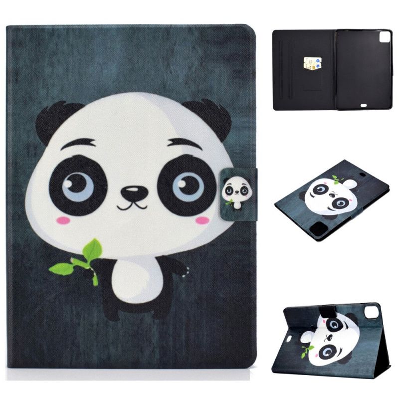 Flip Cover Læder iPad Air 10.9" (2020) Baby Panda Original