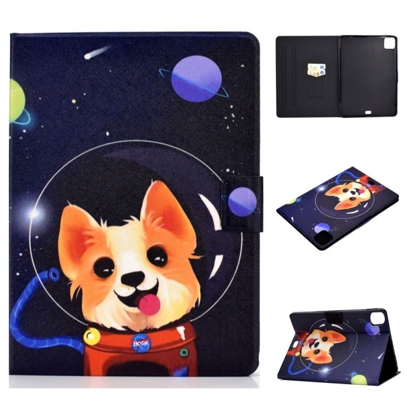 Flip Cover Læder iPad Air 10.9" (2020) Cosmo-Hund