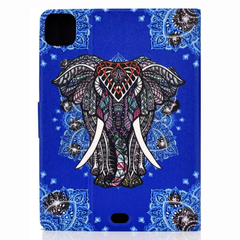 Flip Cover Læder iPad Air 10.9" (2020) Elefantmandala