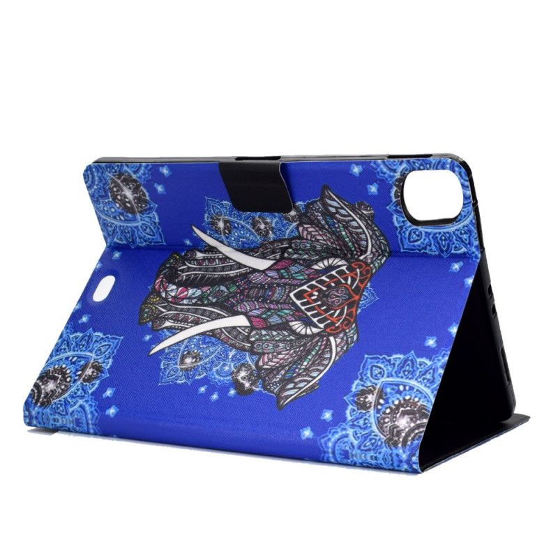 Flip Cover Læder iPad Air 10.9" (2020) Elefantmandala