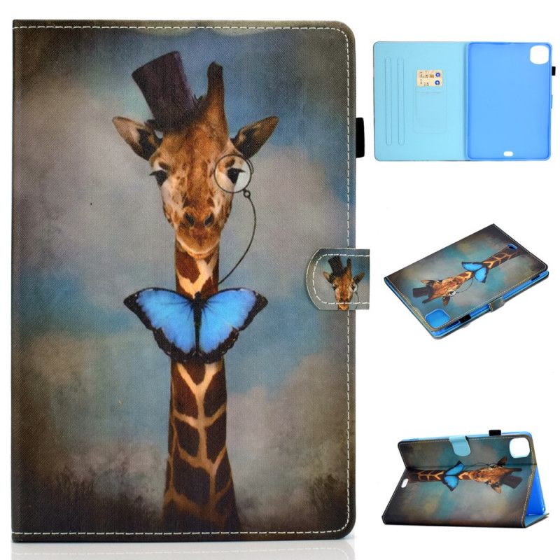 Flip Cover Læder iPad Air 10.9" (2020) Giraf Chic