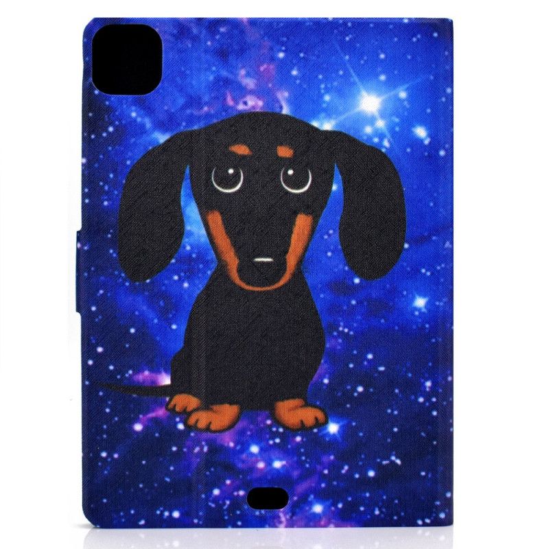 Flip Cover Læder iPad Air 10.9" (2020) Sød Hund