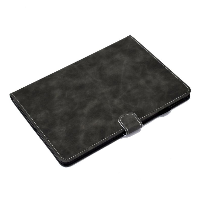 Flip Cover Læder iPad Air 10.9" (2020) Sort Vintage Kunstlæder