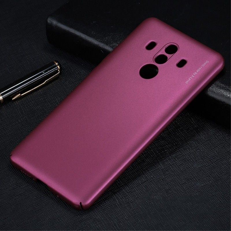 Cover for Huawei Mate 10 Pro Mørkerød Metallisk Effekt