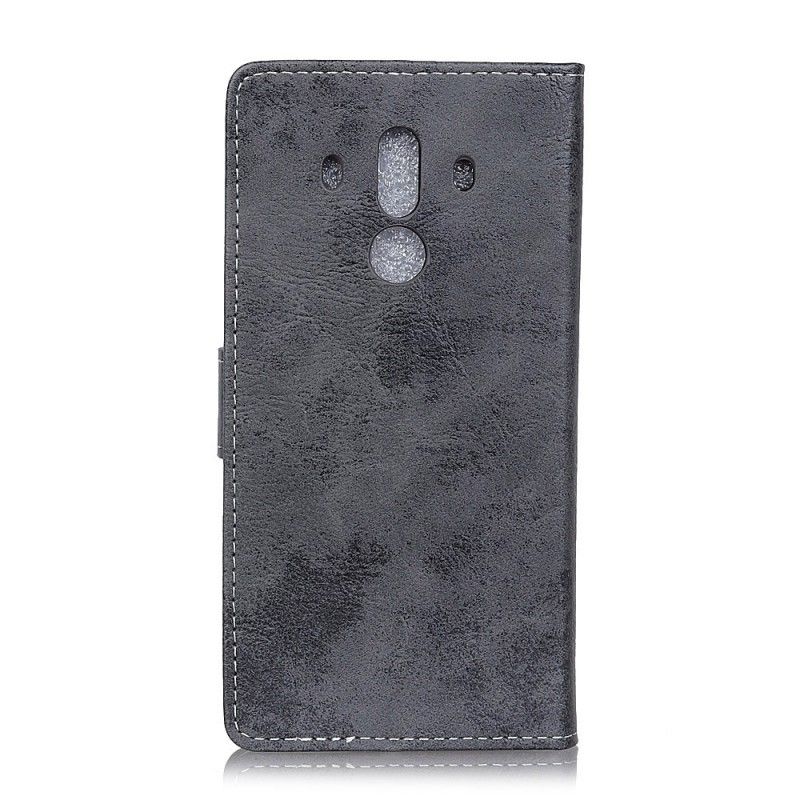 Flip Cover Læder Huawei Mate 10 Pro Brun Vintage Lædereffekt