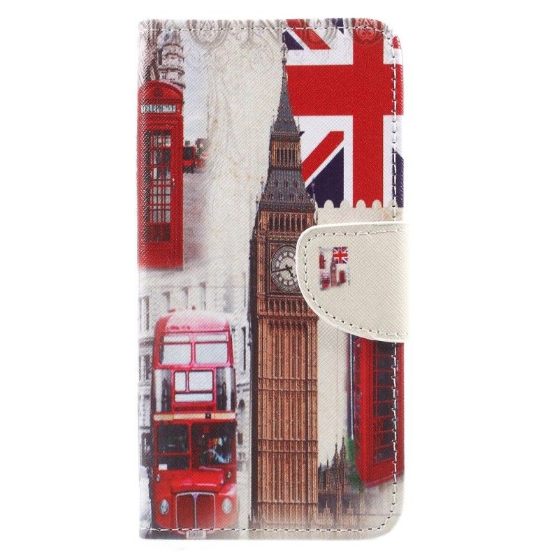 Flip Cover Læder Huawei Mate 10 Pro London Liv