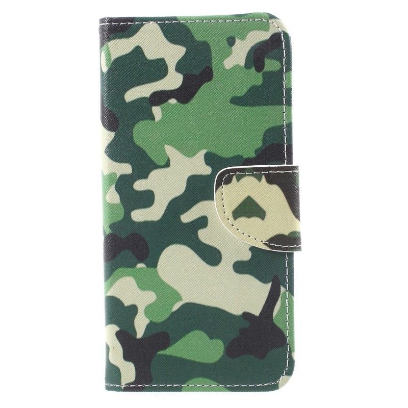 Flip Cover Læder Huawei Mate 10 Pro Militær Camouflage Beskyttelse