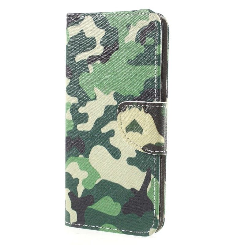 Flip Cover Læder Huawei Mate 10 Pro Militær Camouflage Beskyttelse