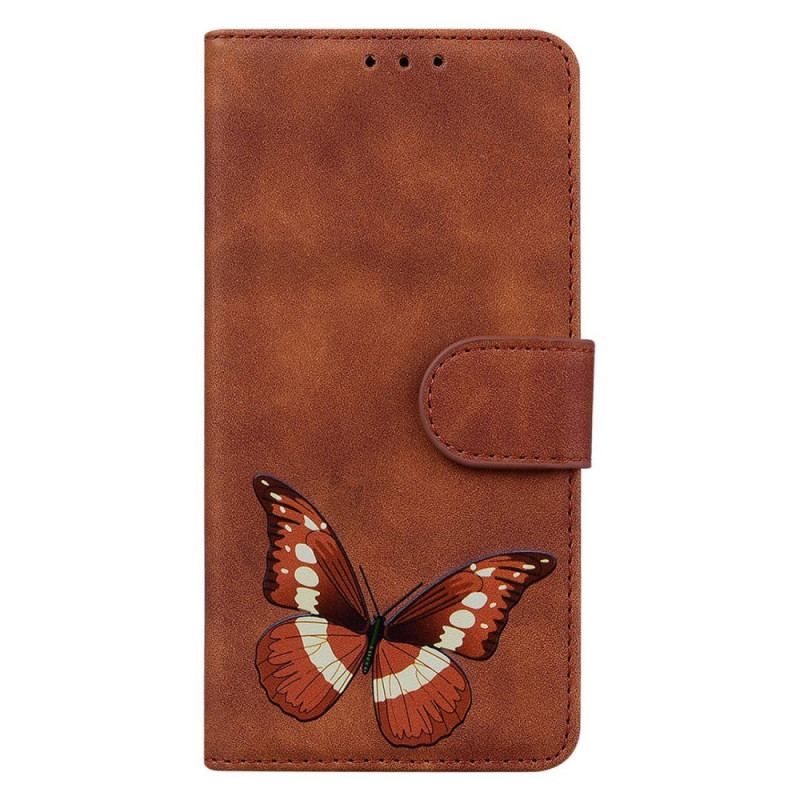 Flip Cover Xiaomi Redmi Note 12 4G Sommerfugle Design