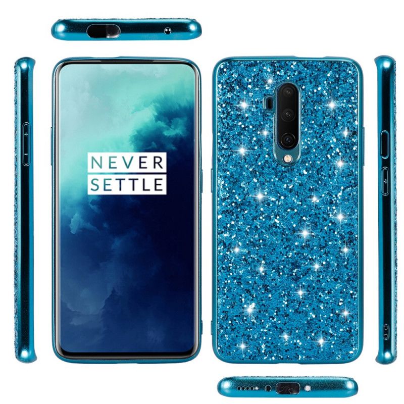 Cover OnePlus 7T Pro Sort Jeg Er Glitter Beskyttelse