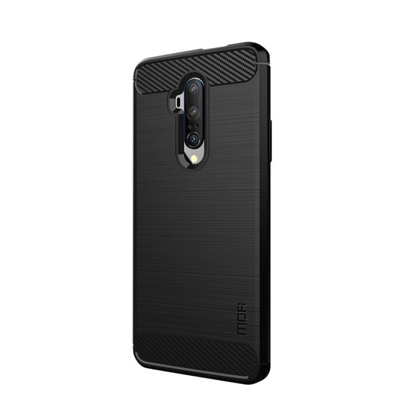 Cover OnePlus 7T Pro Sort Mofi Børstet Kulfiber