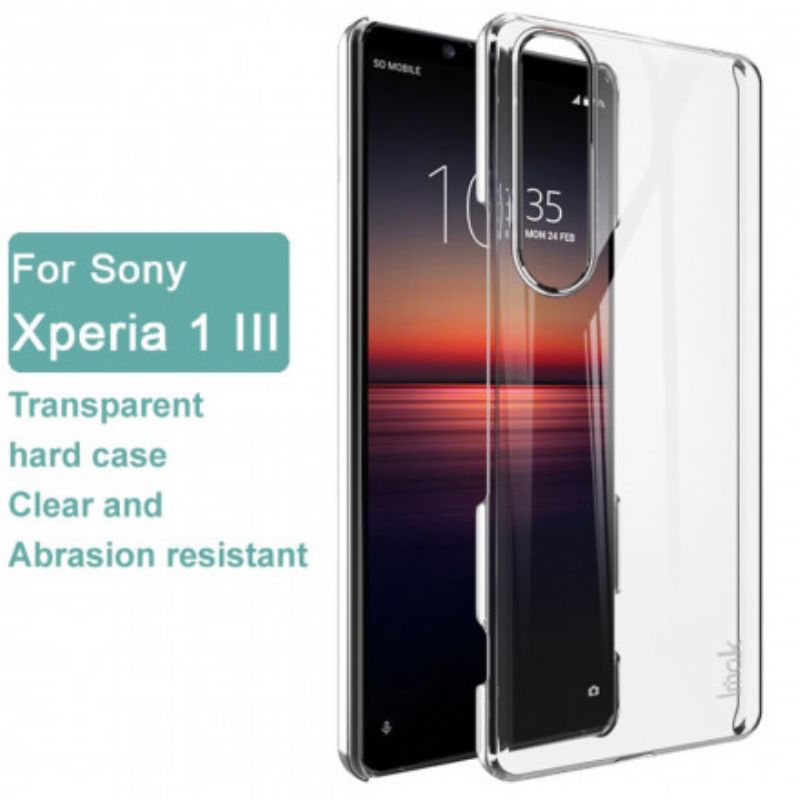 Cover Sony Xperia 1 Iii Imak Transparent Crystal