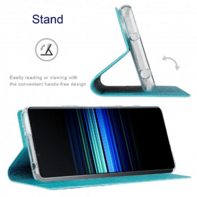 Flip Cover Sony Xperia 1 Iii Tekstureret Vili Dmx