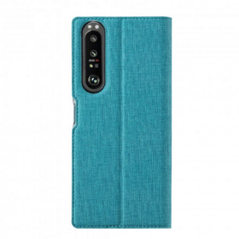 Flip Cover Sony Xperia 1 Iii Tekstureret Vili Dmx