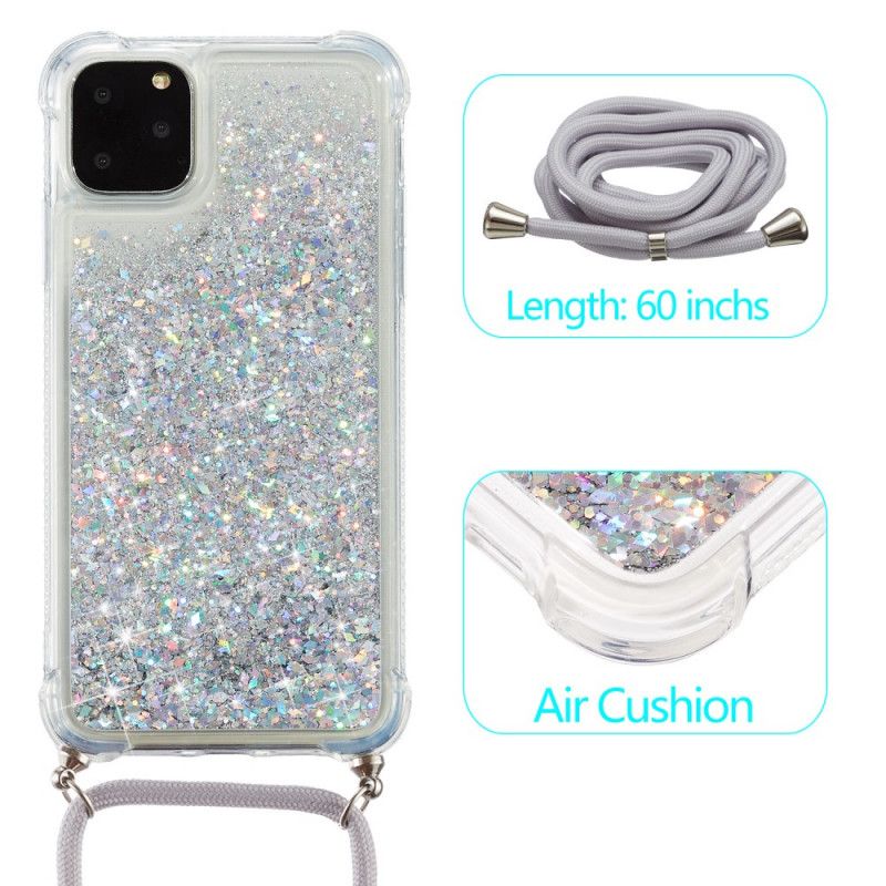 Iphone 11 Pro Max Glitter- Og Ledningsetui