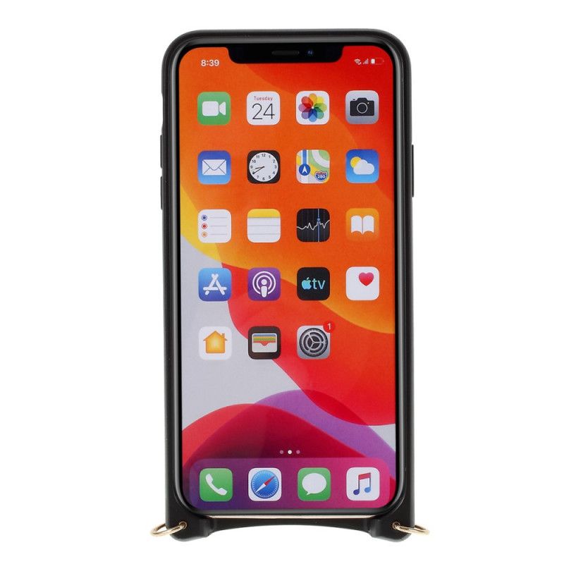 Prangende Iphone 11 Pro Max-Etui Med Mutural Kæde