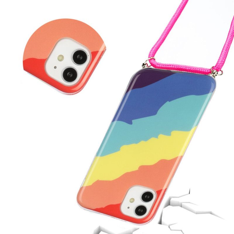 Rainbow-Snor Iphone 12/12 Pro-Etui