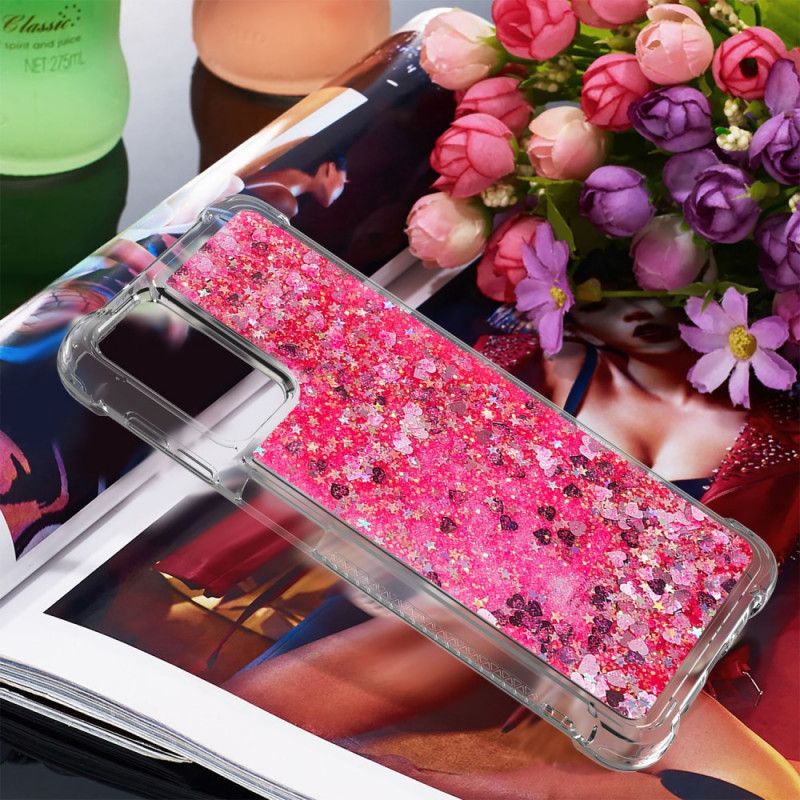 Samsung Galaxy A32 5G Glitter Cover Med Ledning