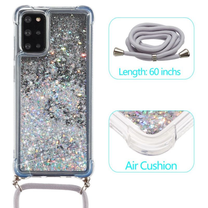 Samsung Galaxy S20 Plus / S20 Plus 5G Glitter Cover Med Ledning