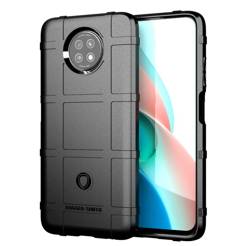 Cover for Xiaomi Redmi Note 9 5G / Note 9T 5G Sort Robust Skjold