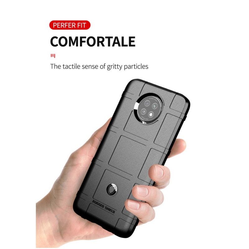 Cover for Xiaomi Redmi Note 9 5G / Note 9T 5G Sort Robust Skjold