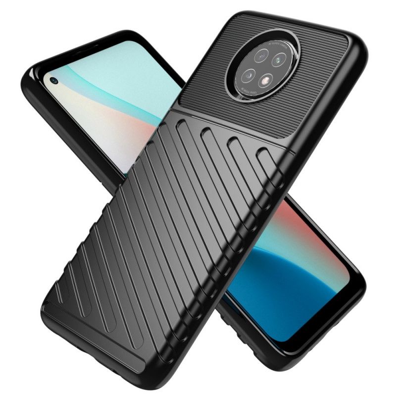 Cover for Xiaomi Redmi Note 9 5G / Note 9T 5G Sort Torden Serie