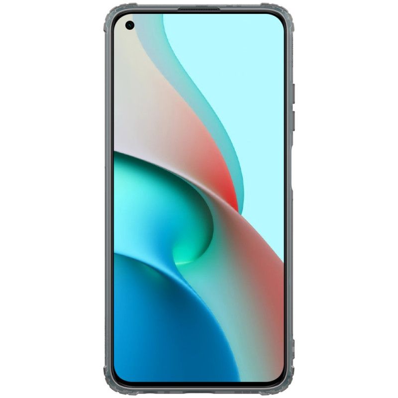 Cover Xiaomi Redmi Note 9 5G / Note 9T 5G Hvid Mobilcover Forstærket Gennemsigtig Nillkin