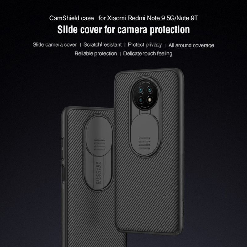 Cover Xiaomi Redmi Note 9 5G / Note 9T 5G Nillkin Camshield-Serie