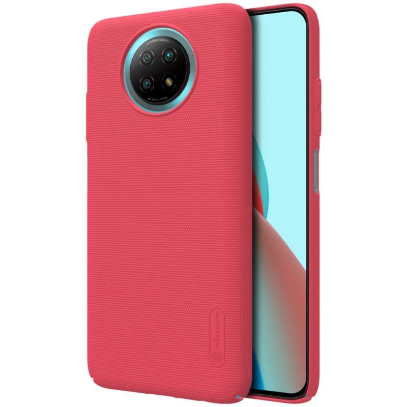 Cover Xiaomi Redmi Note 9 5G / Note 9T 5G Sort Mobilcover Stiv Frostet Nillkin