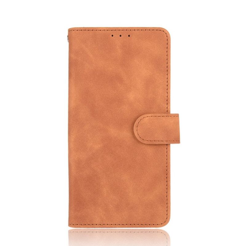 Flip Cover Læder Xiaomi Redmi Note 9 5G / Note 9T 5G Sort Hud-Touch