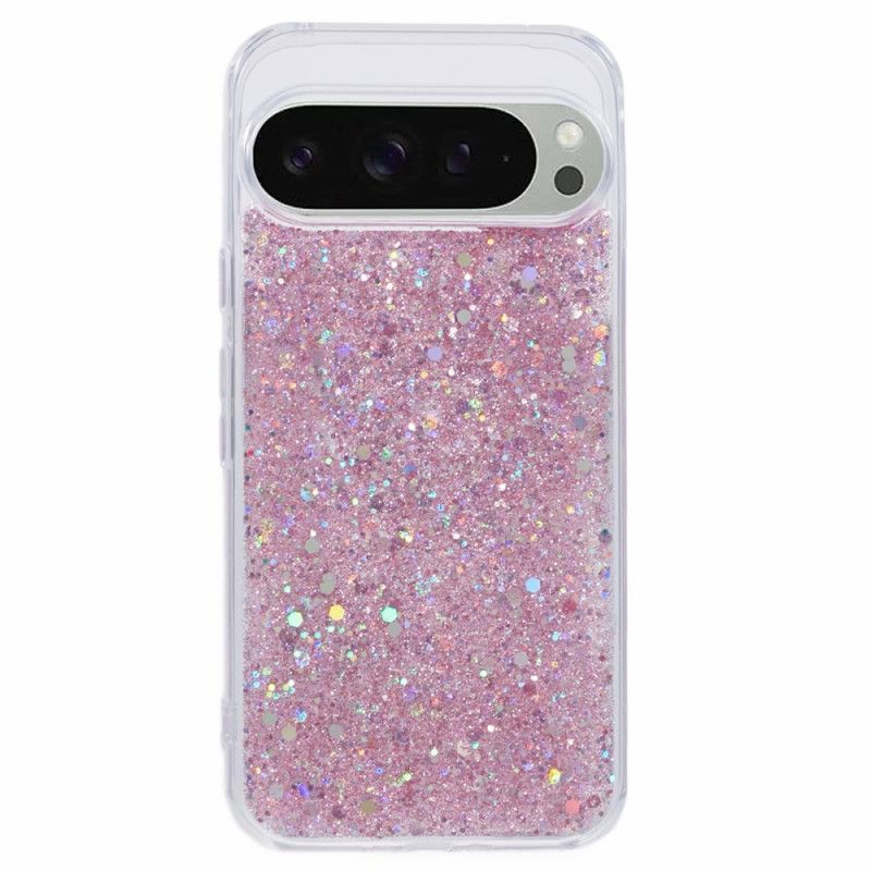 Cover Google Pixel 9 Glitter Design