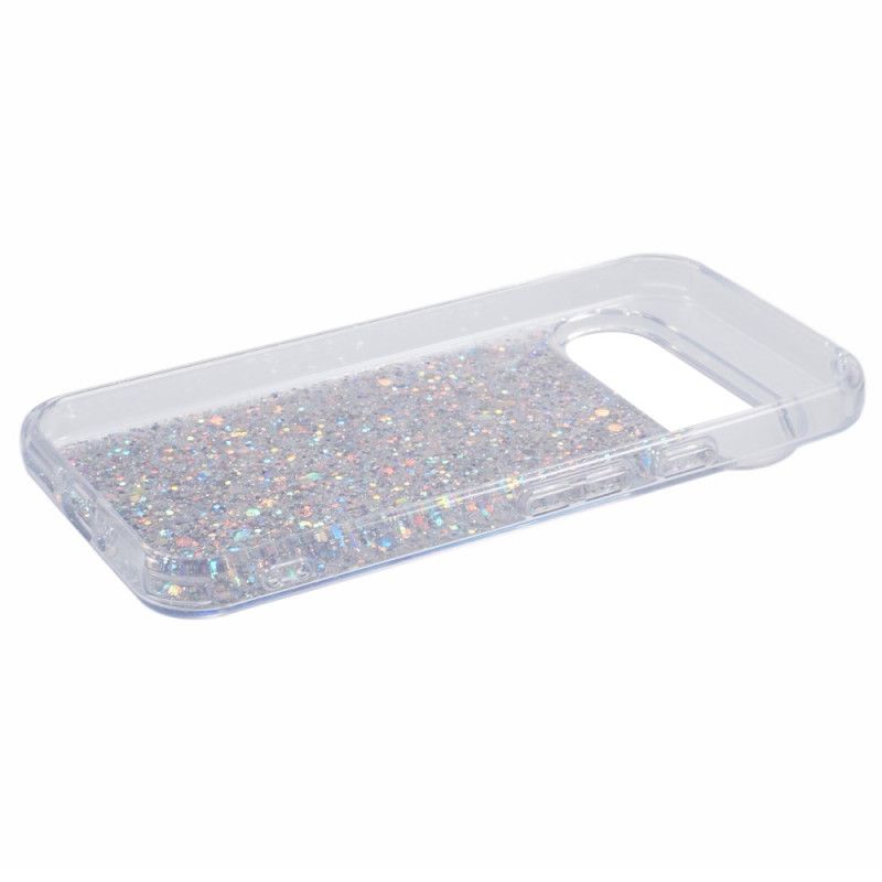 Cover Google Pixel 9 Glitter Design