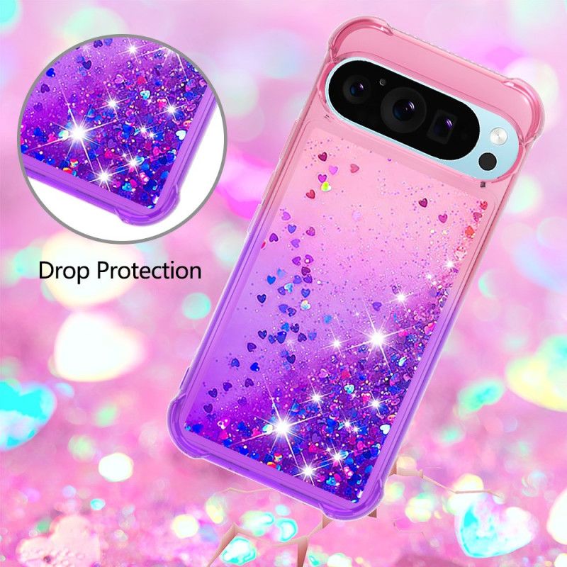 Cover Til Google Pixel 9 Glitter Gradient