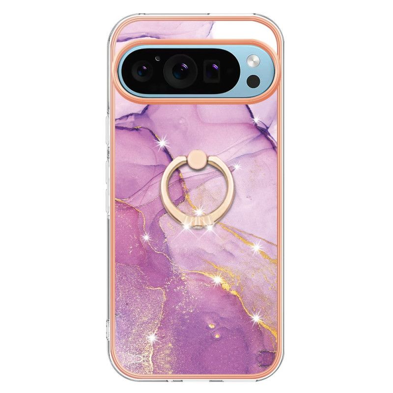 Cover Til Google Pixel 9 Marmor Style Support Ring