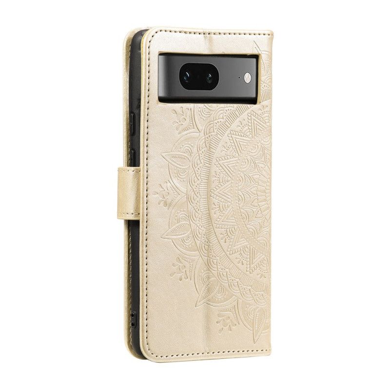 Flip Cover Google Pixel 9 Mandala Sol Med Rem