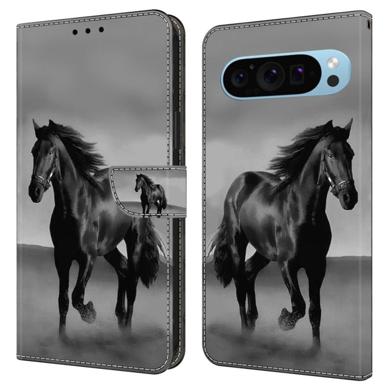 Flip Cover Google Pixel 9 Sort Hest