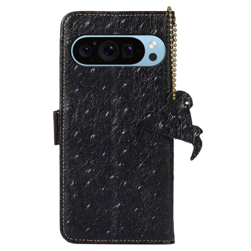 Læder Cover Google Pixel 9 Telefon Etui Premium Rfid Blocking Wallet