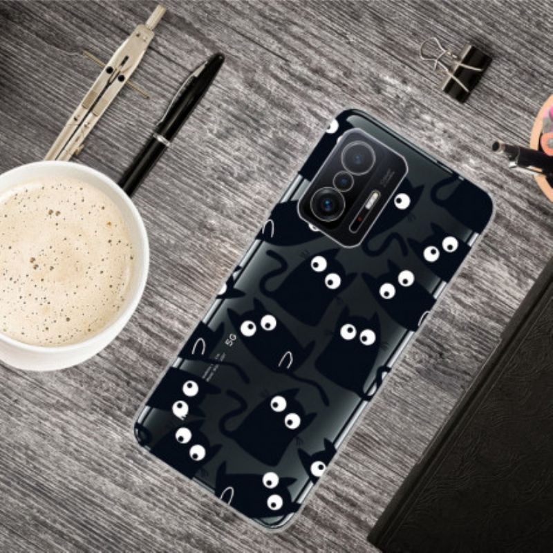 Cover Til Xiaomi Mi 11t / 11t Pro Flere Sorte Katte