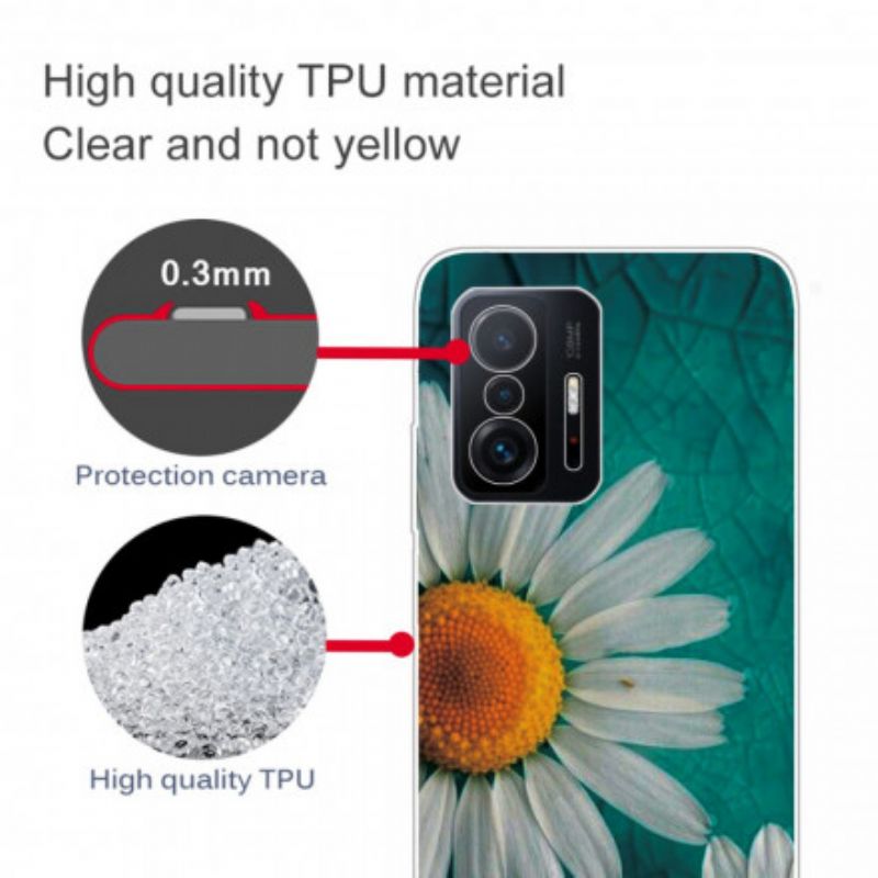 Cover Til Xiaomi Mi 11t / 11t Pro Summer Tusindfryd