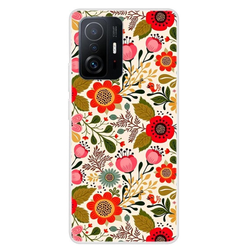 Cover Xiaomi Mi 11t / 11t Pro Blomstertapet