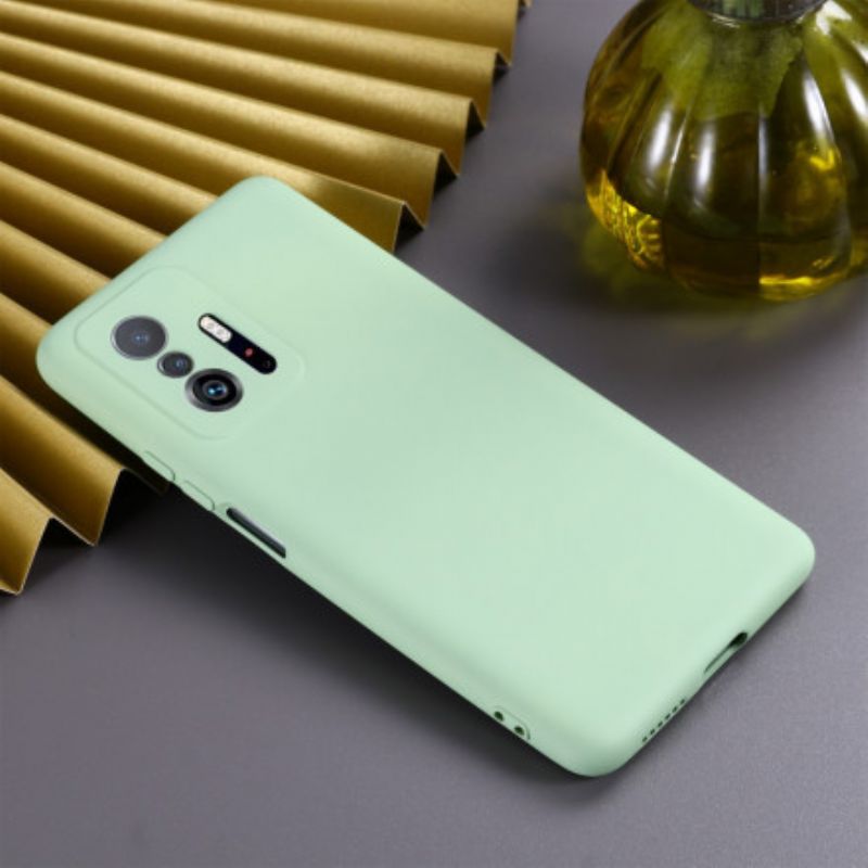 Cover Xiaomi Mi 11t / 11t Pro Flydende Silikone Med Snor