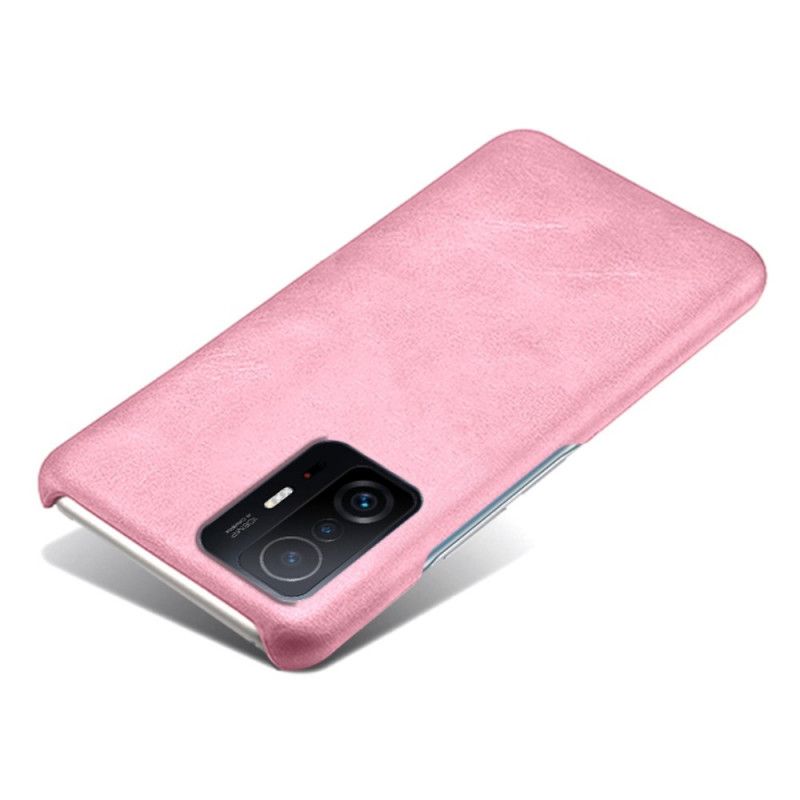 Cover Xiaomi Mi 11t / 11t Pro Lædereffekt Ksq