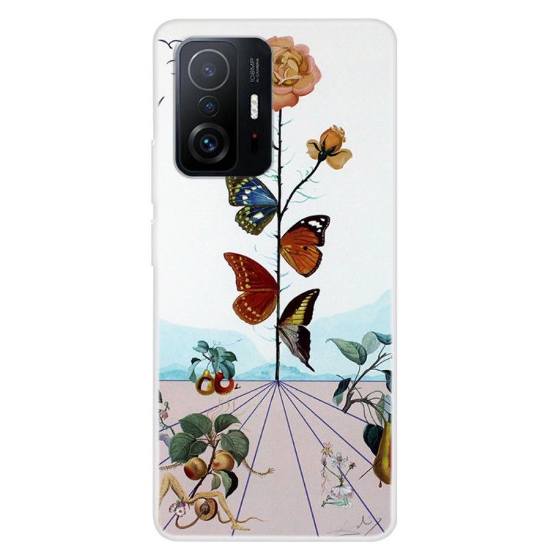 Cover Xiaomi Mi 11t / 11t Pro Naturens Sommerfugle