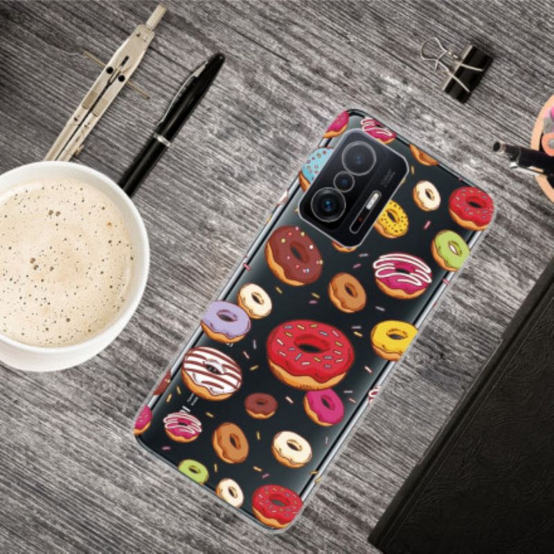 Cover Xiaomi Mi 11t / 11t Pro Telefon Etui Love Donuts