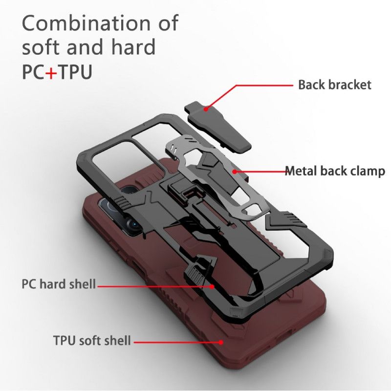 Cover Xiaomi Mi 11t / 11t Pro Telefon Etui Robot Med Bælteclips