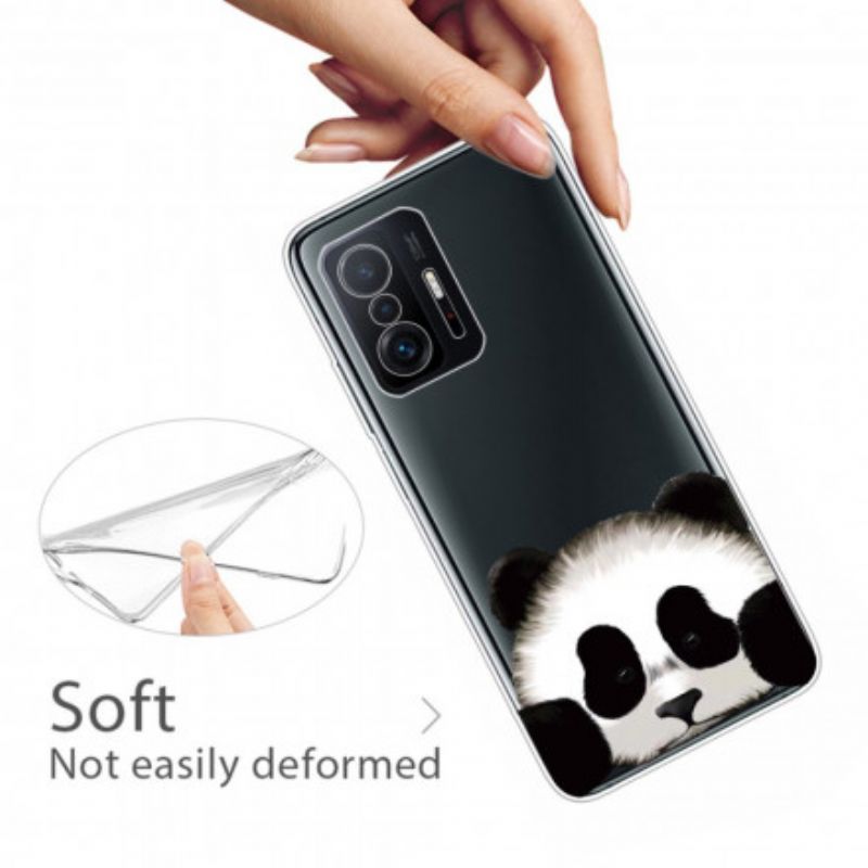 Cover Xiaomi Mi 11t / 11t Pro Transparent Panda