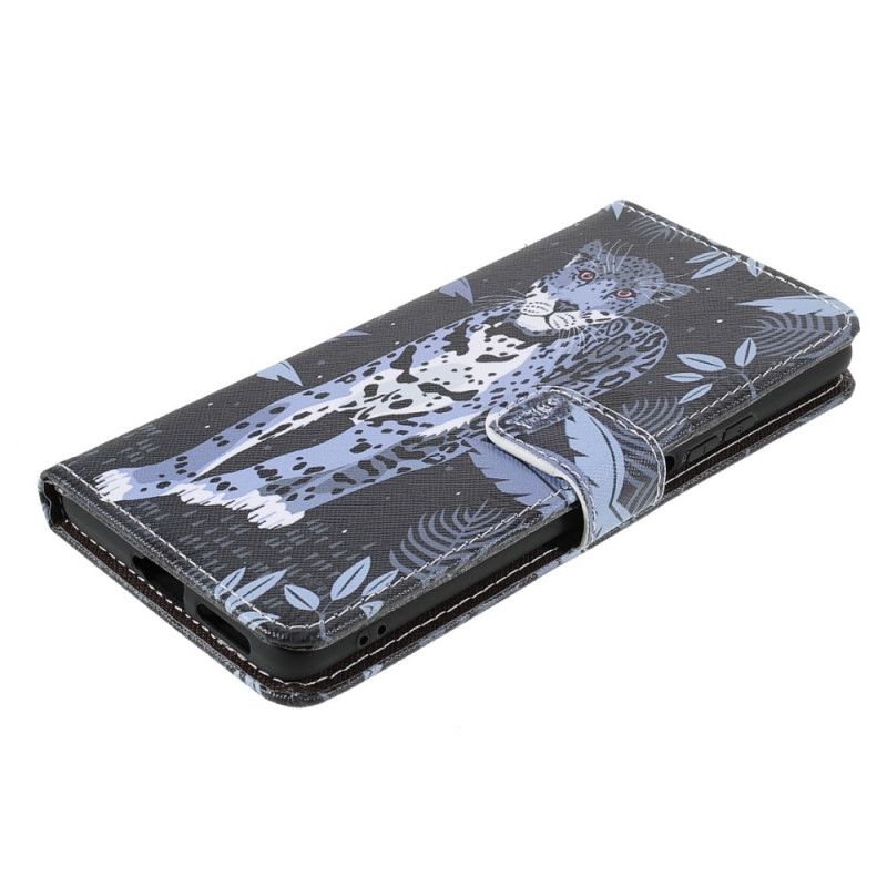 Flip Cover Til Xiaomi Mi 11t / 11t Pro Leopard Strappy