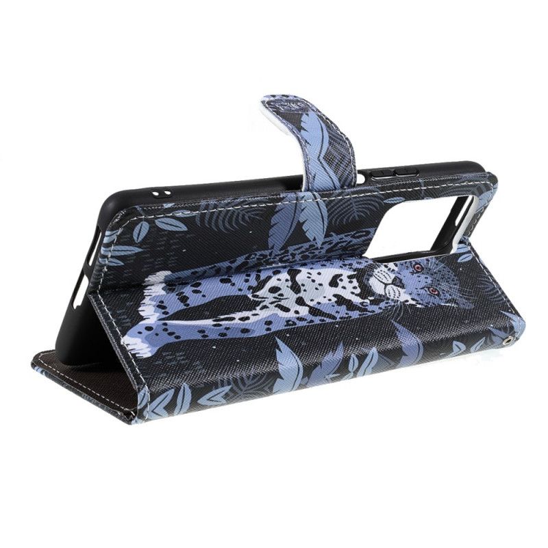 Flip Cover Til Xiaomi Mi 11t / 11t Pro Leopard Strappy