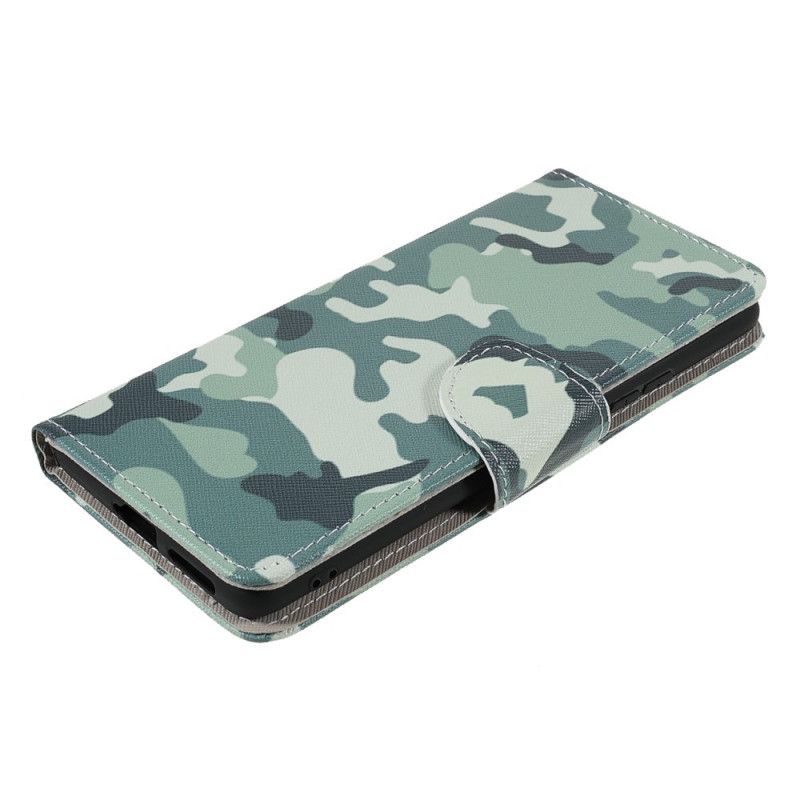 Flip Cover Til Xiaomi Mi 11t / 11t Pro Militær Camouflage