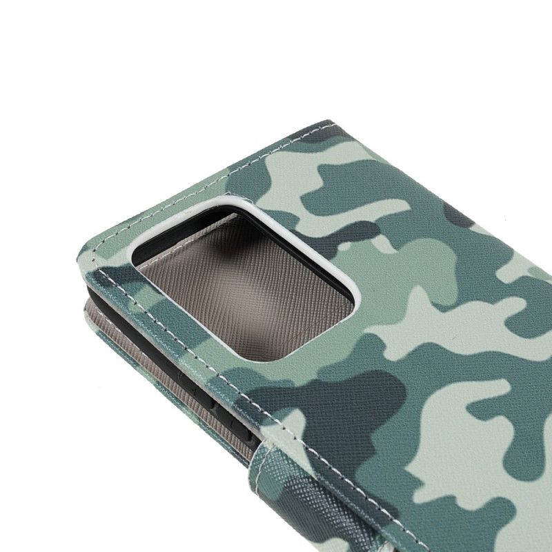 Flip Cover Til Xiaomi Mi 11t / 11t Pro Militær Camouflage